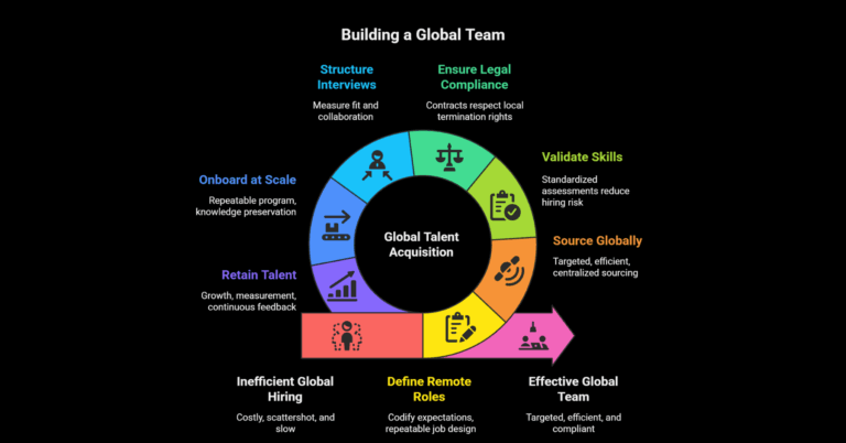 7 Steps to Build a Global Team Using a Global Talent Acquisition Platform