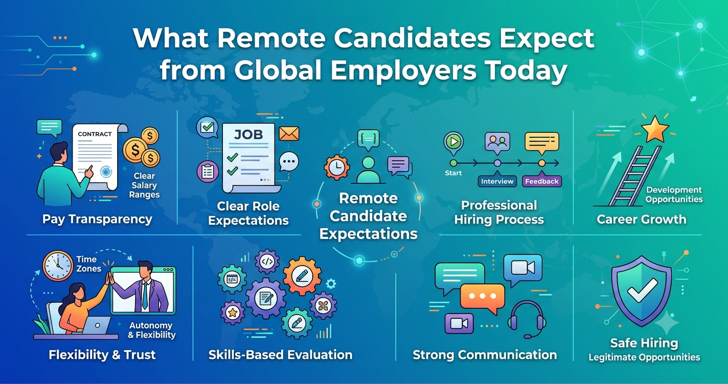 What Remote Candidates Expect from Global Employers Today