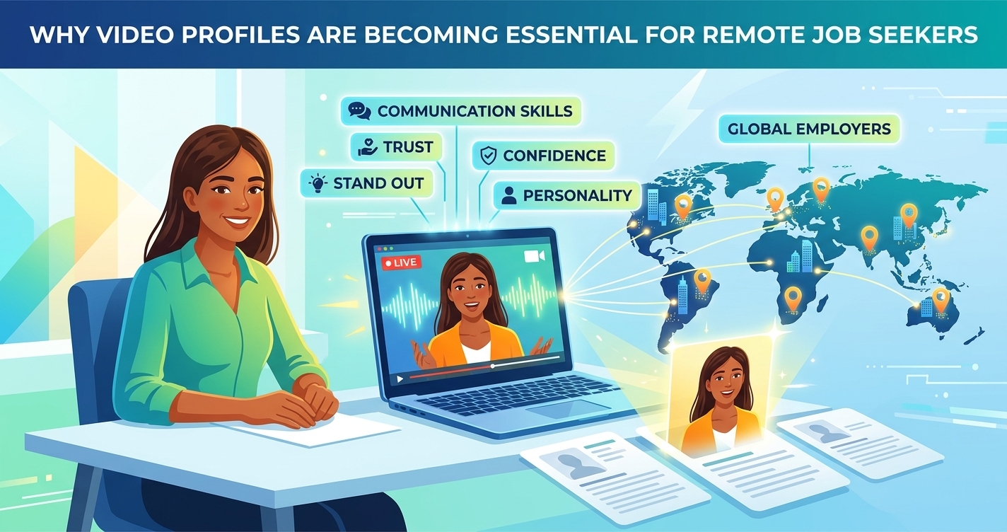 Why Video Profiles Are Becoming Essential for Remote Job Seekers