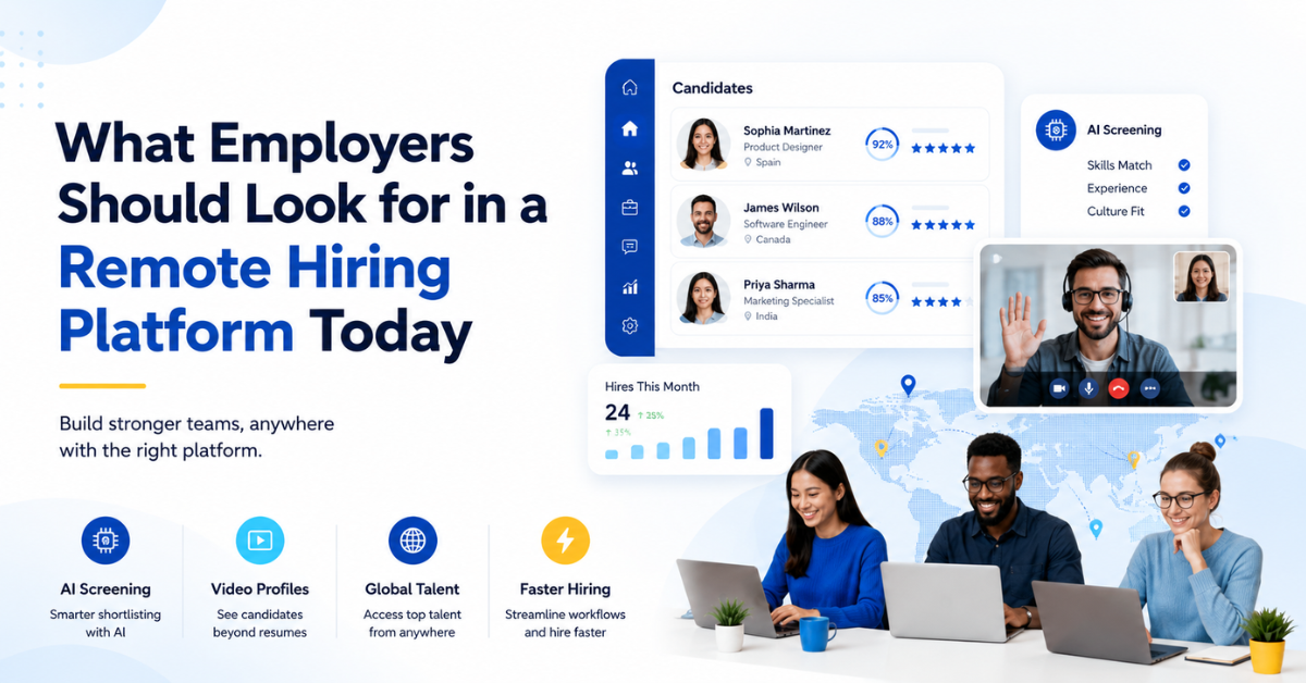 What Employers Should Look for in a Remote Hiring Platform Today